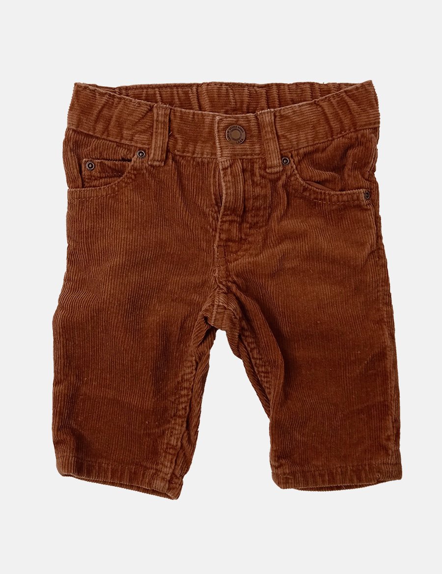 H&M Pantalón pana marrón