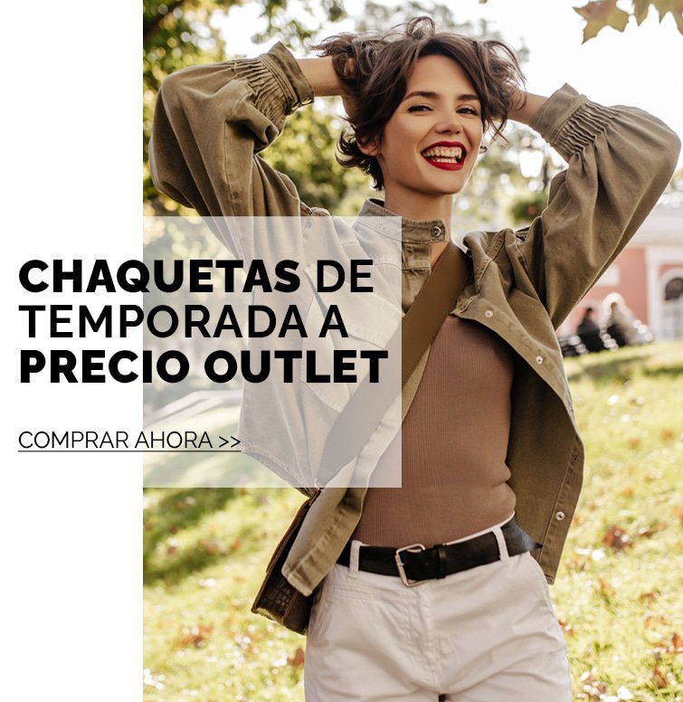 Chaquetas de temporada a precio outlet