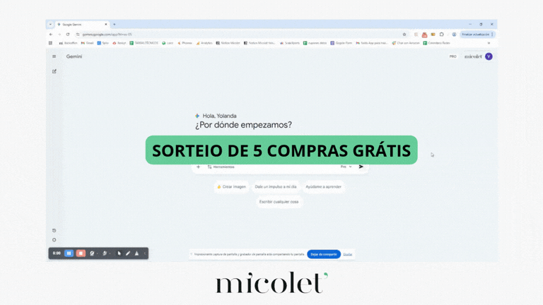 Sorteio 5 compras grátis