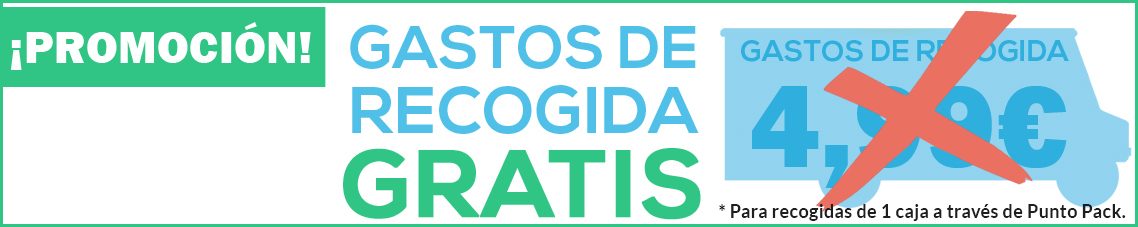 Gastos de Recogida Gratis