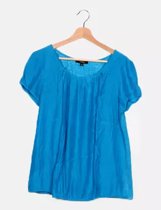 Robe COMMA Taille 36 – Mini Robe Viscose Imprimé Géométrique – Occasion Très Bon état