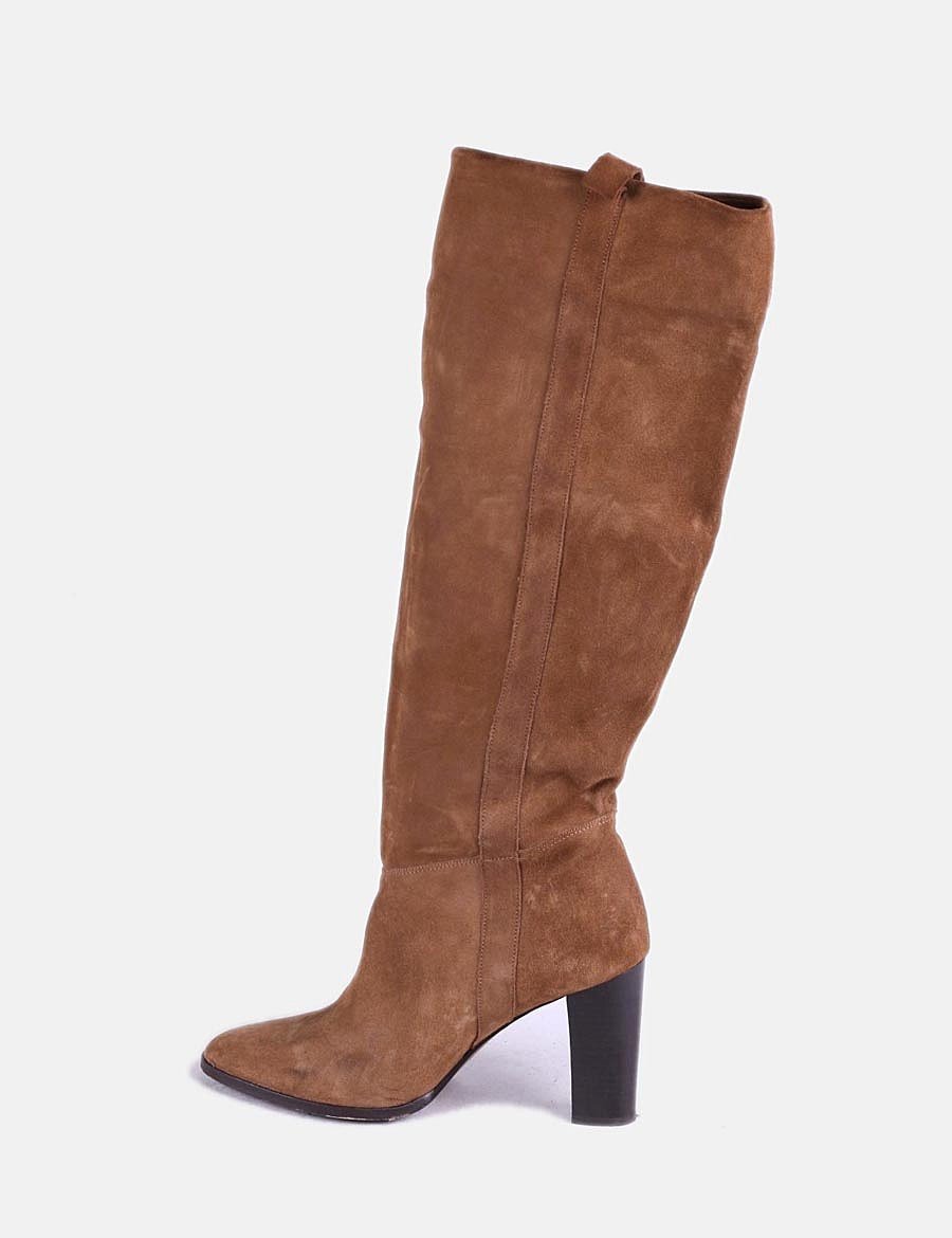 Massimo Dutti Botas altas marrones con tacón (descuento 77 ) Micolet Massimo Dutti Botas altas marrones con tacón (descuento 77 ) Micolet