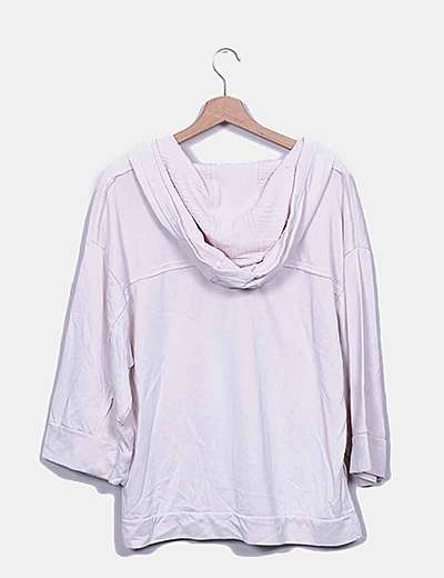 sudadera rosa pastel