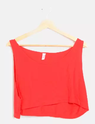Crop Top En Tricot Rose Pâle American Apparel - Taille XS, Neuf Sans étiquette, Coupe Régulière