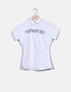 Veste imperméable à capuche femme Napapijri Rainforest W Sum 4 - blu
