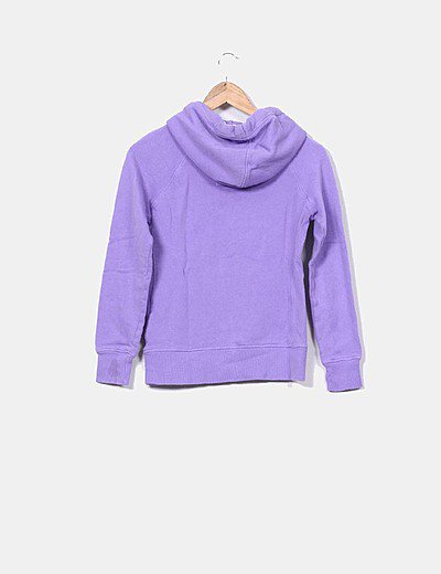 sudadera lila