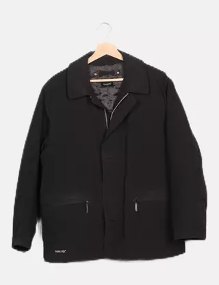 bugatti BUVITTORE - Giacca di pelle - schwarz/nero