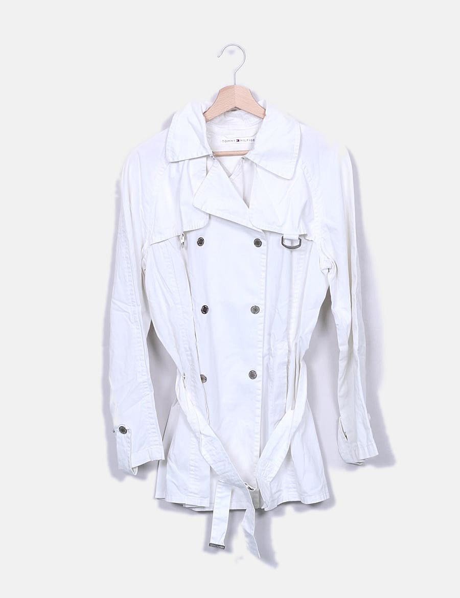 tommy hilfiger gabardina mujer