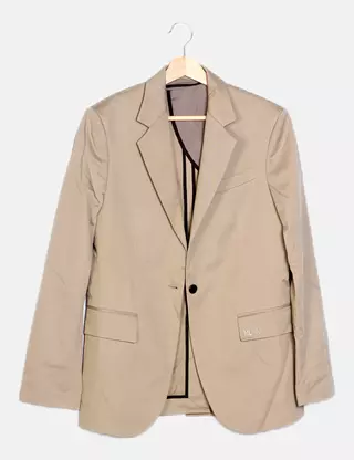 Veste Classique Femme Karl Lagerfeld Marron - Taille 38 (8-10) - Laine/cachemire - Occasion