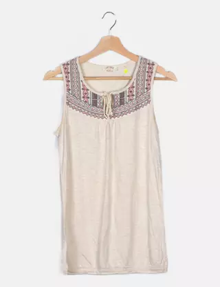 Chemise/blouse Fat Face Taille 8 - Navy Blue, 100% Viscose, Manches Longues, Occasion Très Bon état