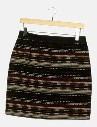 Jupe Crayon Balsamik Taille 44 - Noire - Fermeture éclair - Occasion Très Bon état