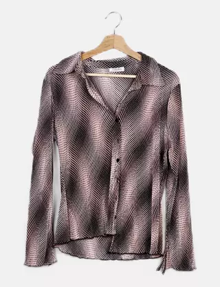 Chemisette Femme Xanaka Taille 36 – Multicolore, Occasion Très Bon état, Col Boutonné