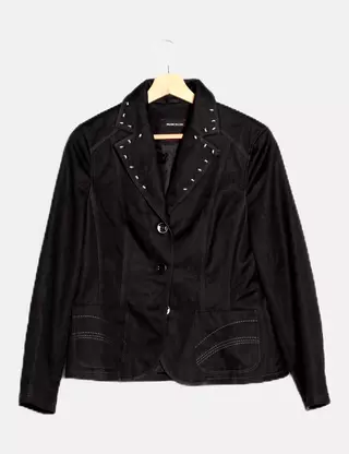 Veste Tailleur Frank Walder Bordeaux Grande Taille T46 - Occasion En Très Bon état, Style Professionnel