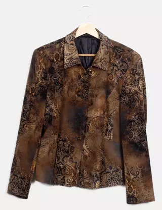 Veste Femme Hucke Woman Cintrée Rouge - Taille 46, Style Habillé - Occasion Très Bon État