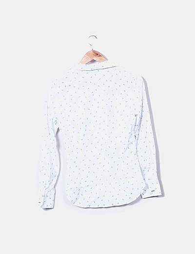 Zara Camisa blanca estampado cachemira (descuento 80 Zara Camisa estampado cachemira (descuento 80 %) Micolet