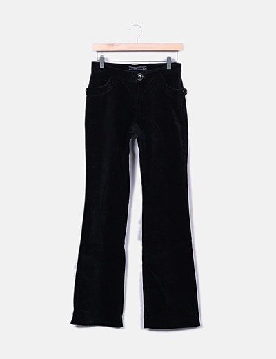 Pantalon Terciopelo Negro Mango Online Sales, UP TO 50% OFF |  www.apmusicales.com