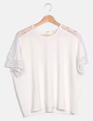 Pull En Laine écru Erinly - Taille S (FR36), Neuf Sans étiquette, Style Classique