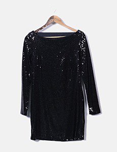 robe paillette stradivarius