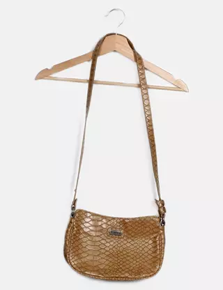 Sac à Main Femme Torrens Marron - Faux Cuir, Motif Losange, Taille Moyenne, Style Sac De Jour Porté épaule