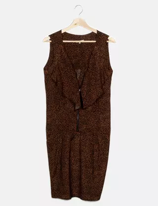 Robe Tunique Scarlet Roos Ivoire/écru - Taille 2 - Longueur 93 Cm - Neuf Sans étiquettes
