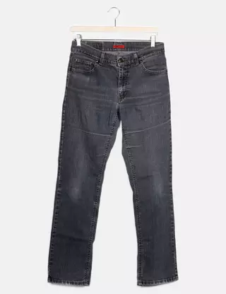Vaqueros Angels Para Mujer - Blanco Talla 42, Corte Slim, Algodón Elástico