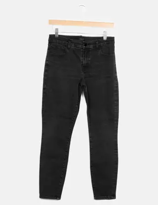 Pantalon Slim Kaki J Brand Taille 36 Femme - Coupe Slim, Tour De Taille 26 Pouces, Très Bon état