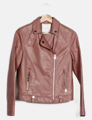 Giacca Springfield Biker In Antelope Frange – Donna – Caldo E Stile