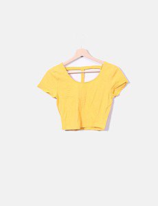Crop Top Noir à Paillettes Charlotte Russe – Taille XS – Femme – Très Bon état