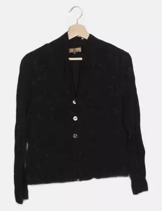 Costume Jupe Laine Marine Irene Van Ryb - Taille 40, Poignets Français, Fabriqué En France, 2 Pièces