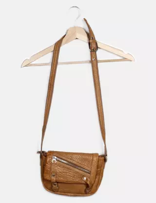 Sac En Cuir Sabrina Femme Marron - Sac De Jour Porté épaule Occasion