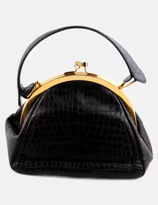 Sac à Main Charles Jourdan - Cuir Multicouleur - Occasion - Modèle 22392