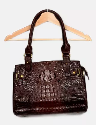 Sac à Main Vintage Alexander – Cuir Noir – Sac Porté épaule – Occasion Très Bon état