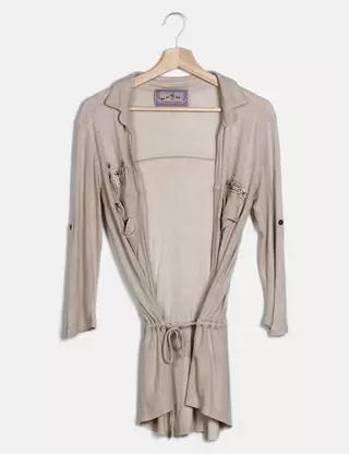 Veste Femme Mamatayoe - Taille L - Manches 3/4 - Polyester - Occasion Très Bon état