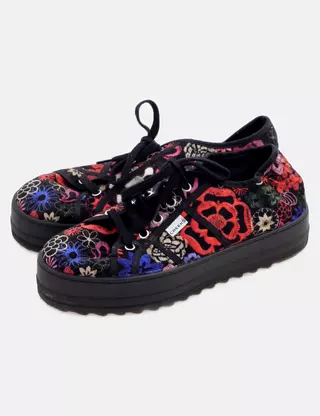 Baskets Creeks Pour Fille Pointure 38 Noires - Neuves Sans Emballage