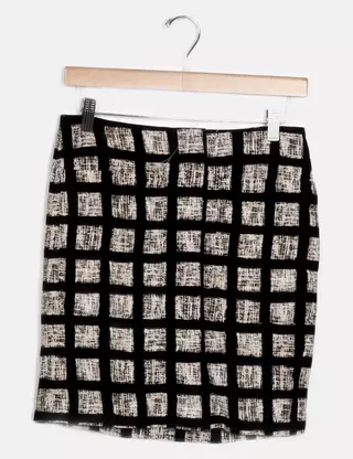 Jupe Crayon Gap Kaki/Beige Taille 6 - Coton, Neuve Avec Étiquettes