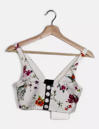 Pomm'Poire Brassières De Sport Soutien-gorge à Armatures Grand Maintien Ivoire Ruche Femme Blanc