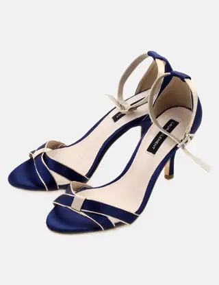 Escarpins Laura Clement Bicolores - Cuir & Daim Marron/Noir - Taille 41 - TBE