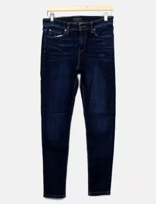 Jean Skinny Déchiré Pour Femme Banana Republic – Taille 30, Stone Washed, Occasion Très Bon état