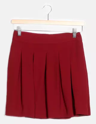 Jupe Banana Republic Verte - Taille 10 - Courte, Style Flare - Occasion Très Bon état