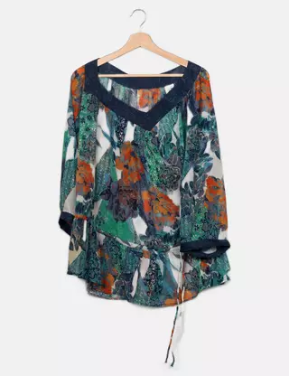 Chemise/Blouse Femme JACQUELINE RIU - Taille 38 / M - Couleur Noir - Occasion Très Bon État