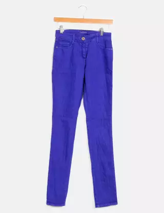 Pantalon Jeans Femme Chattawak – Taille 40 – Gris – Coupe Chino – Parfait état