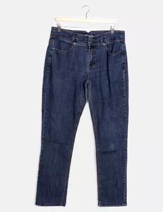 AriZona Jeans Donna, Chiari Ed Elasticizzati. Taglie Forti Dalla 17 Alla 22, Lunghezza L30.