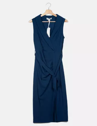 GRACE KARIN Abito Donna Vintage Manica Corta Tinta Unita al Ginocchio da Cocktail da Cerimonia