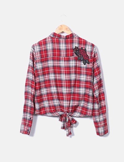 Zara Camisa cuadros roja oversize (descuento 71 %) Micolet Zara Camisa cuadros rojos (descuento 71 %) Micolet