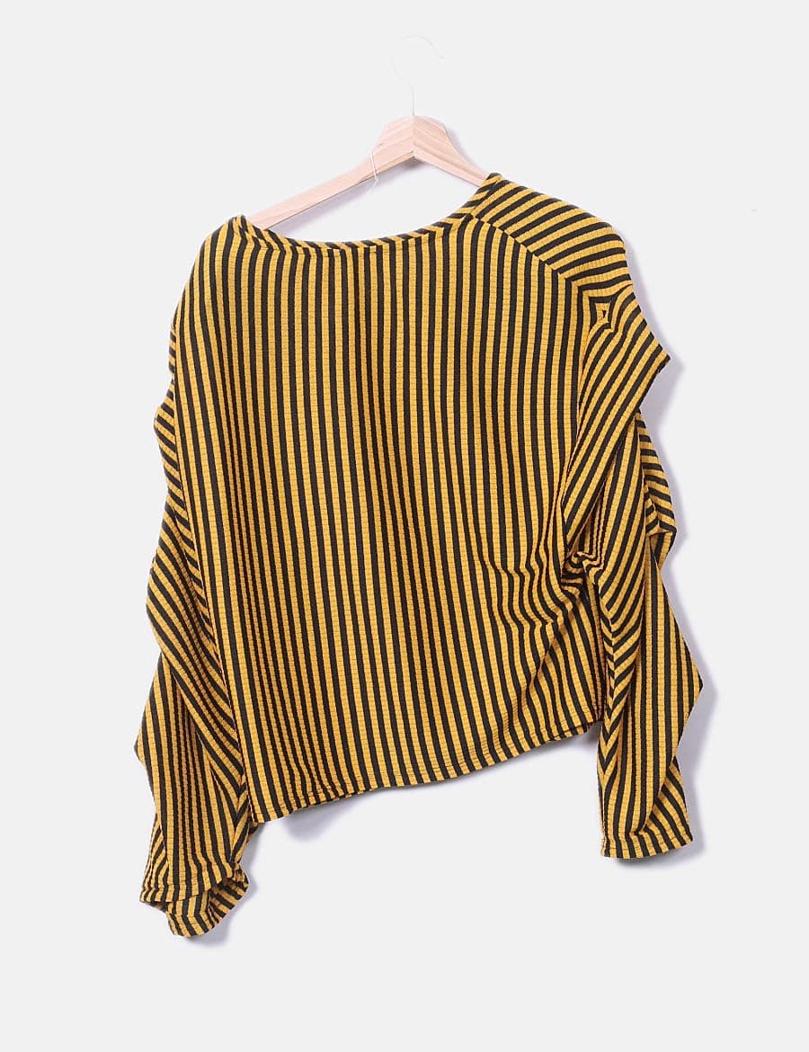 Nautica Suéter De Manga Larga 100% Algodón A Rayas Con Cuello Redondo Para Mujer Durante Todo El Año, Rojo Náutico