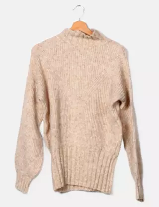 Pull Guess By Marciano Noir, Maille Fine Et Satin, Taille 3, Excellent état D'occasion