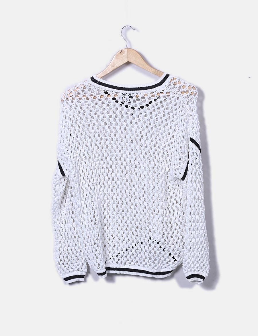 Bimba&Lola Jersey bicolor de punto calado (descuento 92 ) Micolet Bimba&Lola Jersey bicolor de punto calado (descuento 92 ) Micolet