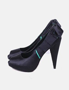 Chaussures à Talons Hauts Nude Karen Millen - Taille UK 5 / EUR 38 - Cuir Verni - Neufes Avec Boîte