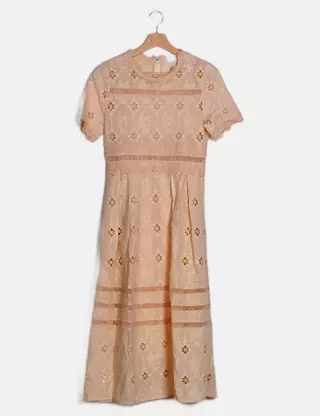 sachin and babi light blue dress Turmeric Yellow Embroidered Dress | Chicwish