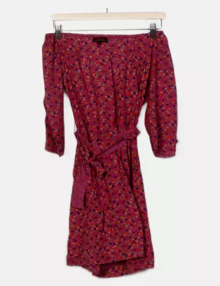 Robe D'été Caftan La Fiancée Du Mékong Taille S, Motifs Floraux Multicolores - Neuf Avec étiquettes